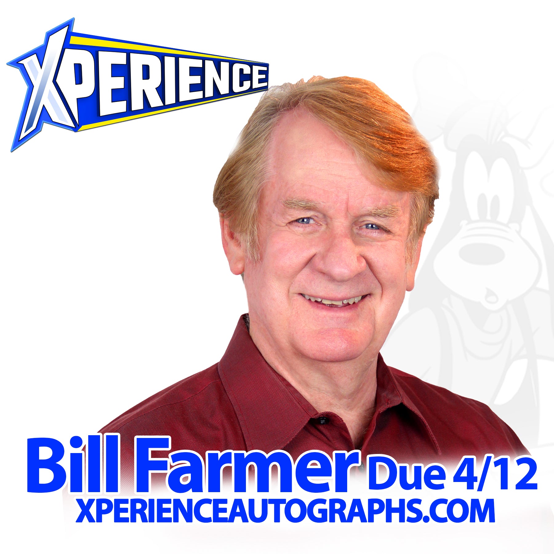 Bill Farmer (Xperience Autographs)