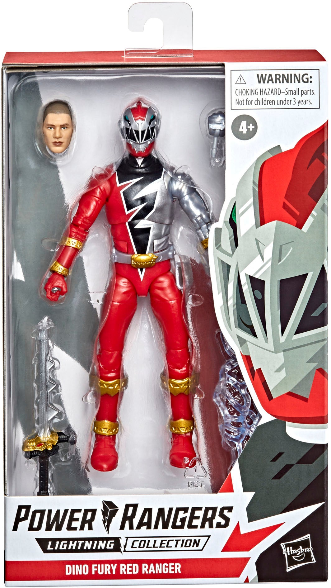 Power Rangers Lightning Collection : Dino Fury Red Ranger (Opened)