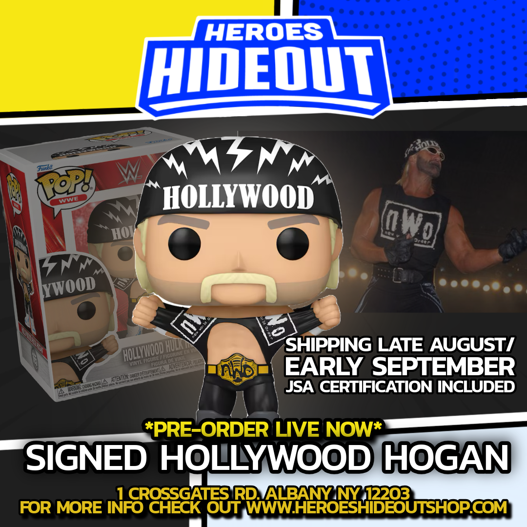 Hulk Hogan Mail-In Signing 3.0 ITEMS DUE SEPTEMBER 10TH