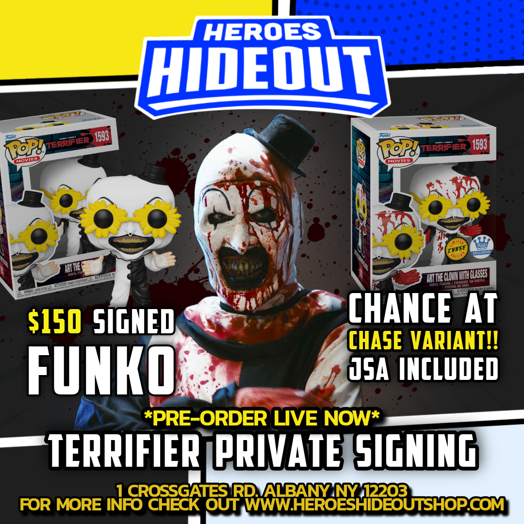 Funko Art the Clown (Autographed by David Howard Thornton)