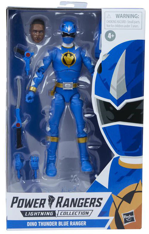 Power Rangers Lightning Collection : Dino Thunder Blue Ranger (Opened)