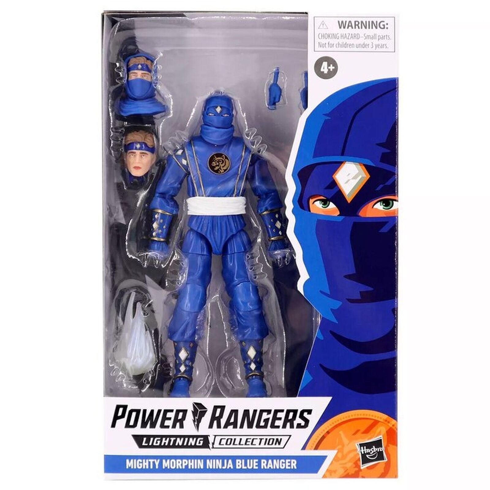 Power Rangers Lightning Collection : Mighty Morphin Ninja Blue Ranger (Opened)