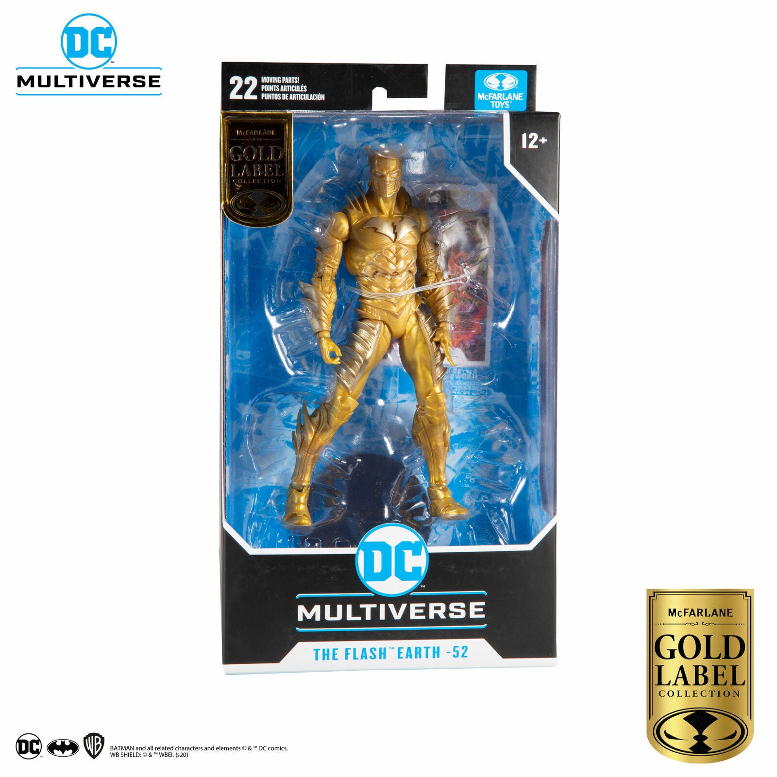 McFarlane Toys DC Multiverse The Flash Earth-52 GOLD LABEL