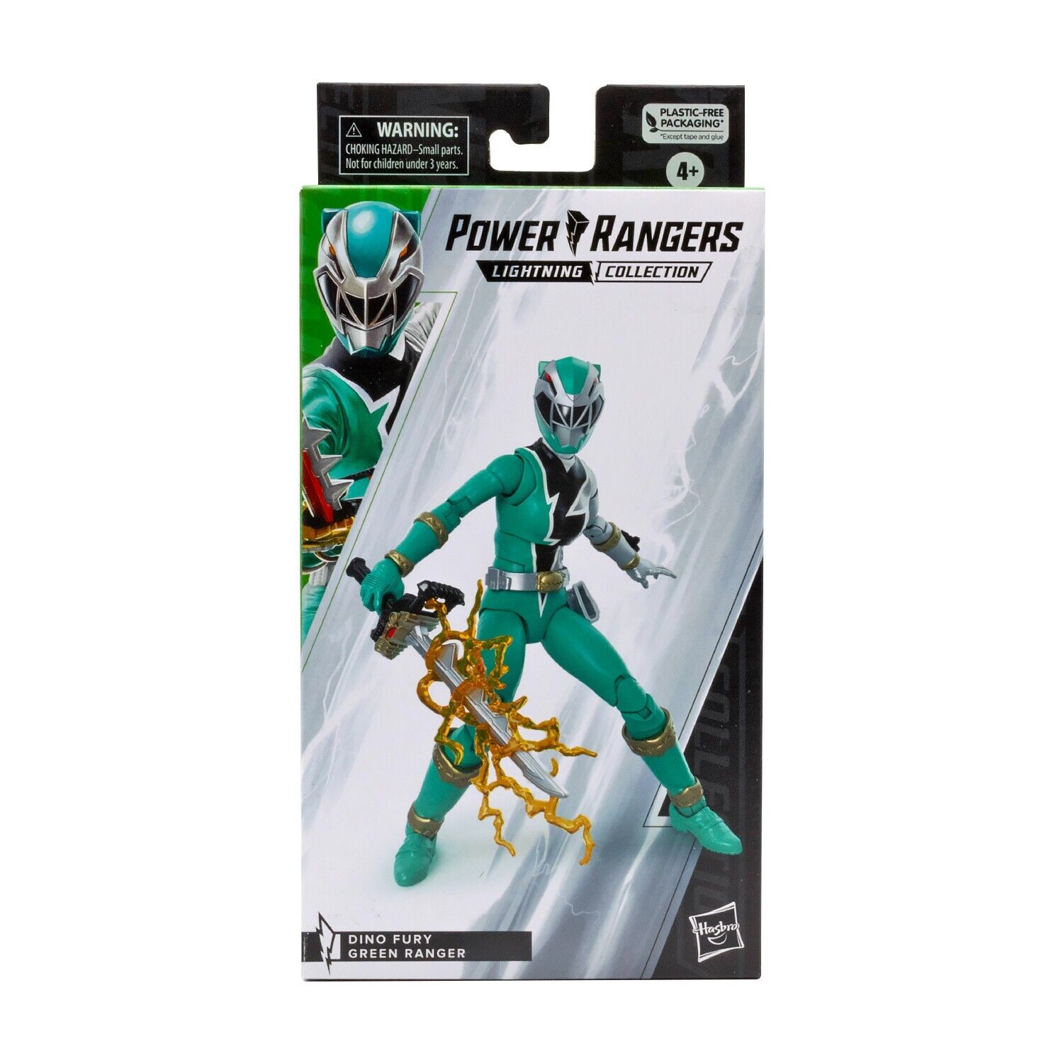 Power Rangers Lightning Collection : Dino Fury Green Ranger (Opened)