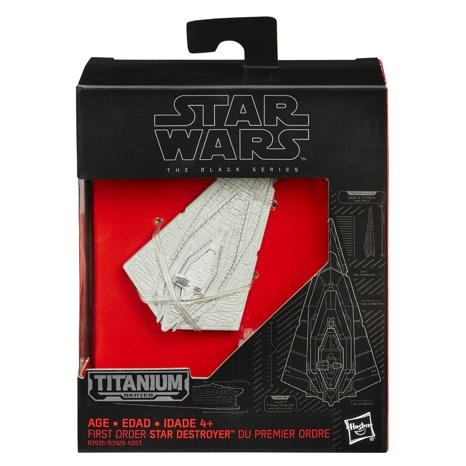 Star Wars The Black Series : First Order Star Destroyer Titanium Figure
