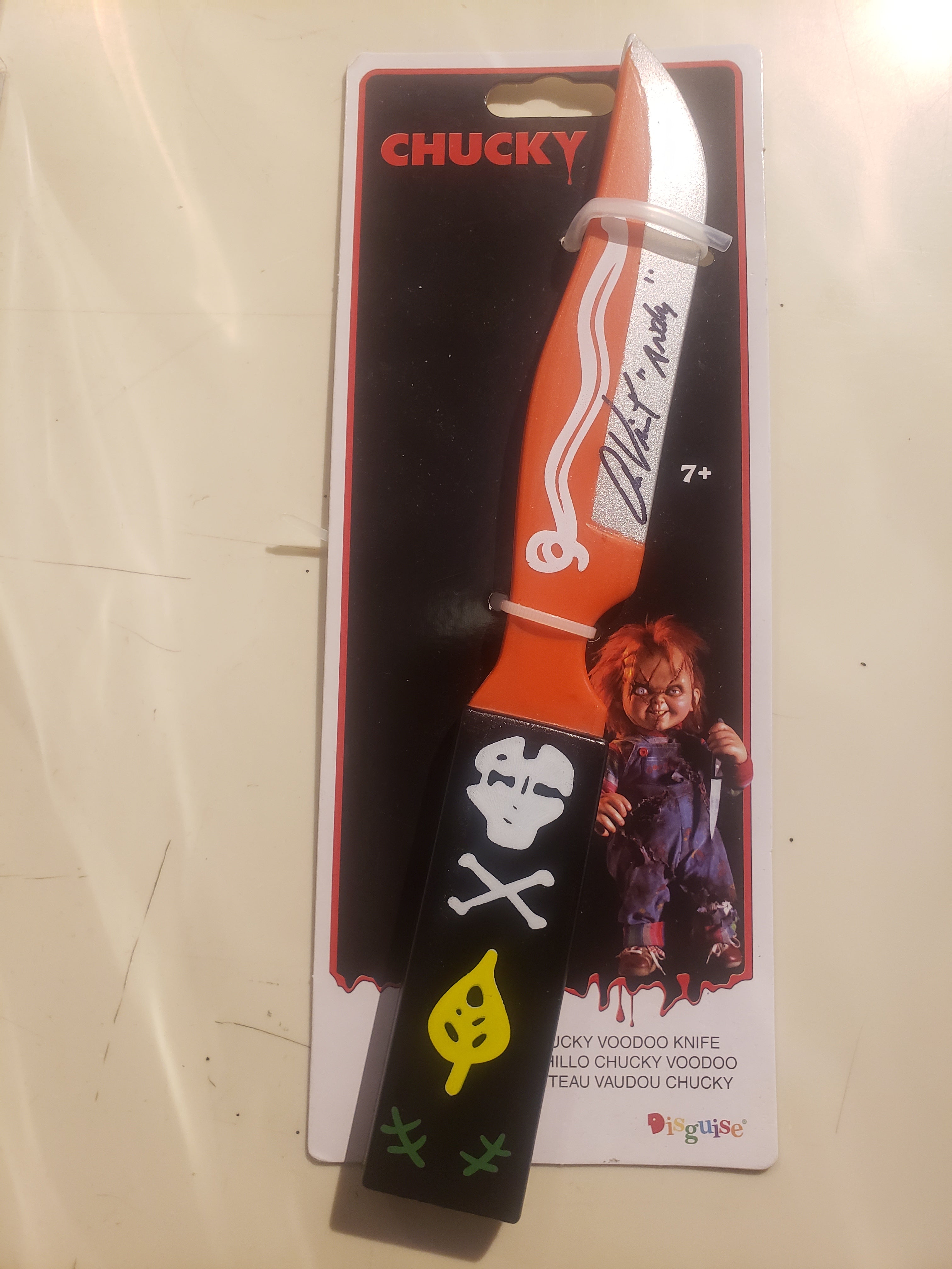 Chucky Voodoo Replica Knife (Signed by Alex Vincent)