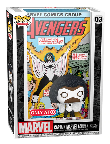 POP! Comic Covers: Captain Marvel (Monica Rambeau) Target Ex. 03