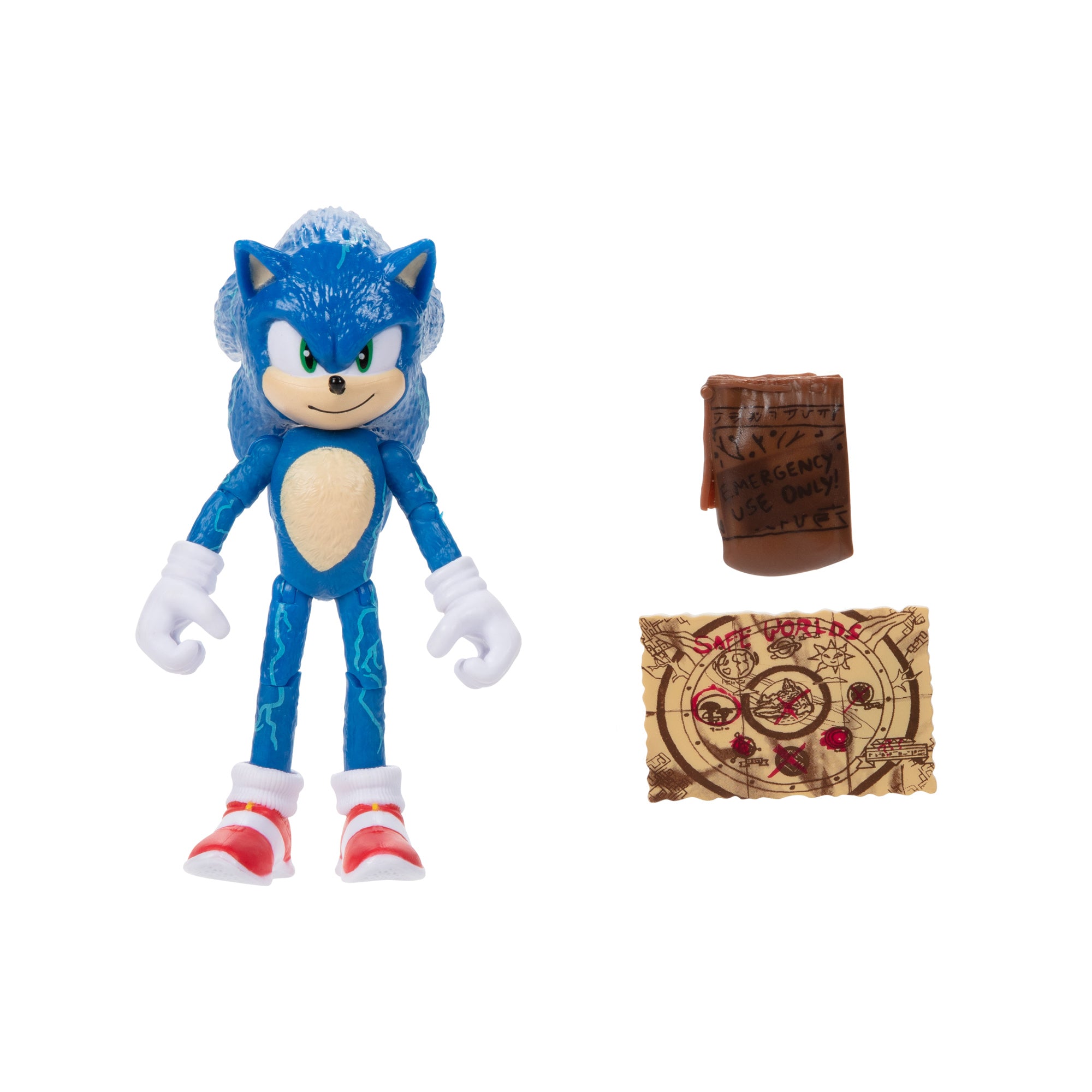 Sonic w/ Map and Ring Pouch 4